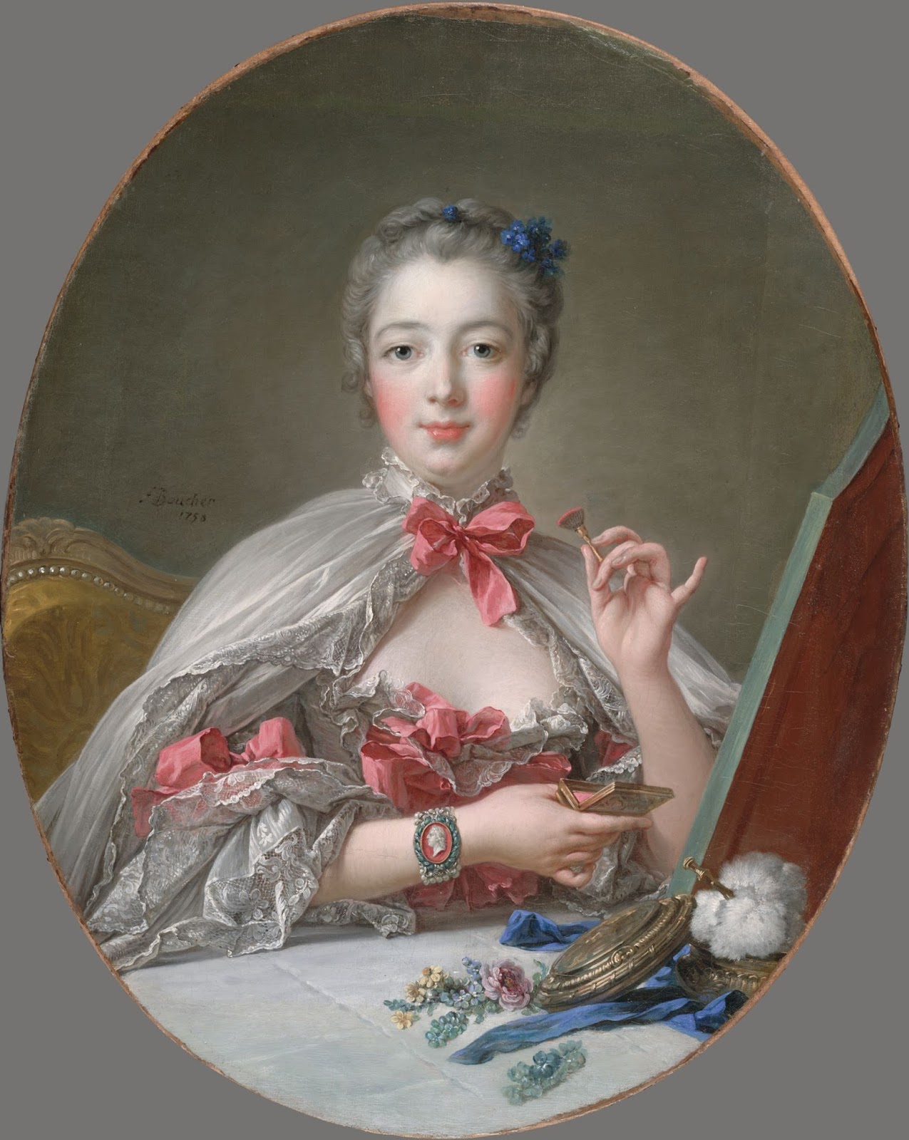 Talking Objects The Portrait at the Toilette in French Rococo Art