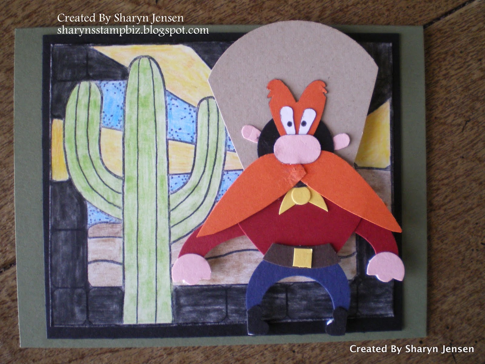 Sharyn's Stamp Biz "My Biscuits Are Burnin'"