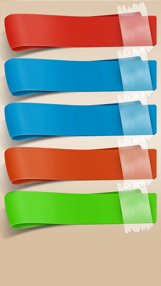 Colorful Rubber Bands Shelves  Android Best Wallpaper