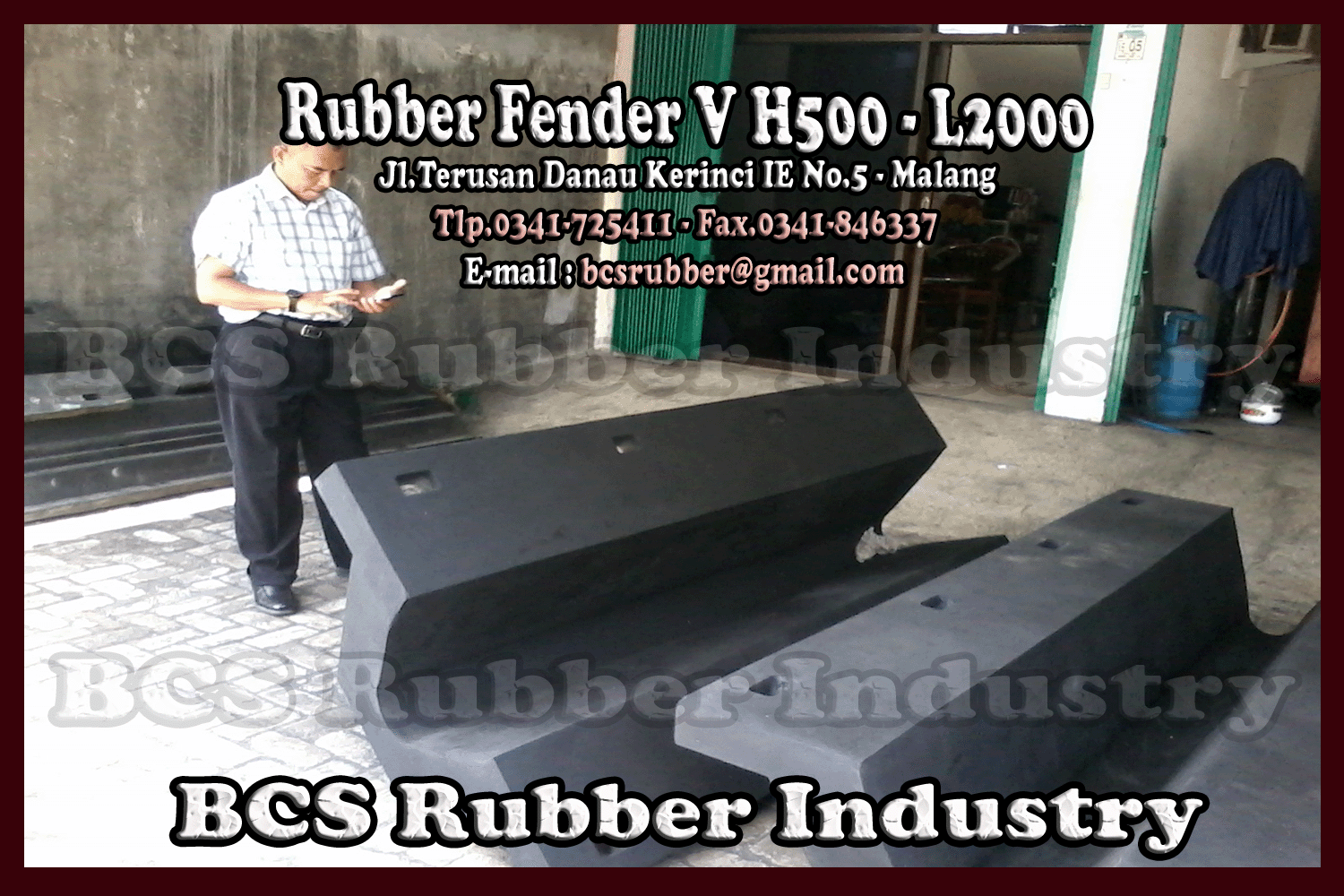 “Rubber Fender” Project Rubber Fender BCS dan Referensi Suplayer BUMN