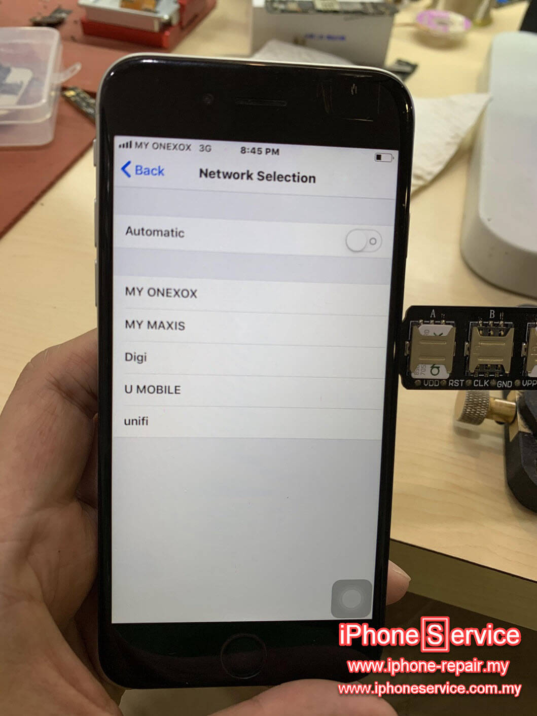 iphone network ic problem repair
