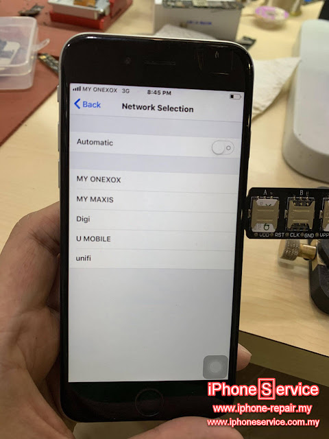 iPhone Network IC fixed