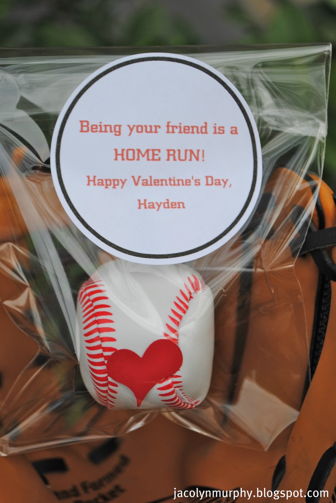 Jac o' lyn Murphy: Hit your Valentines Out of the Park!