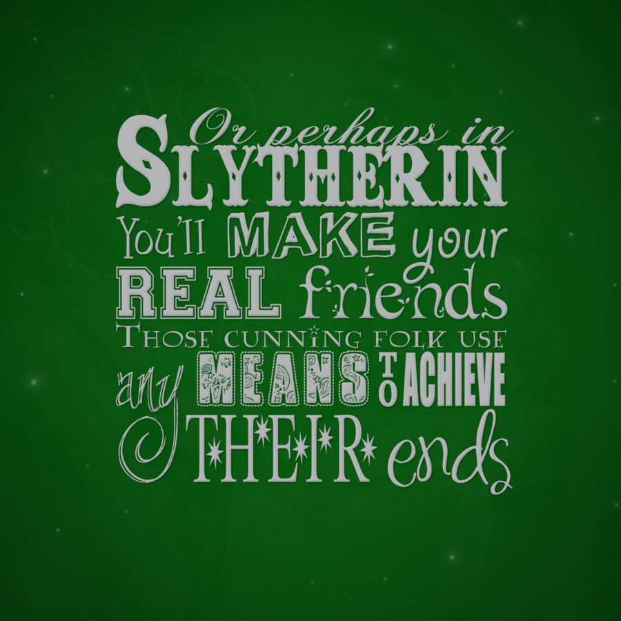 Slytherin Motto
