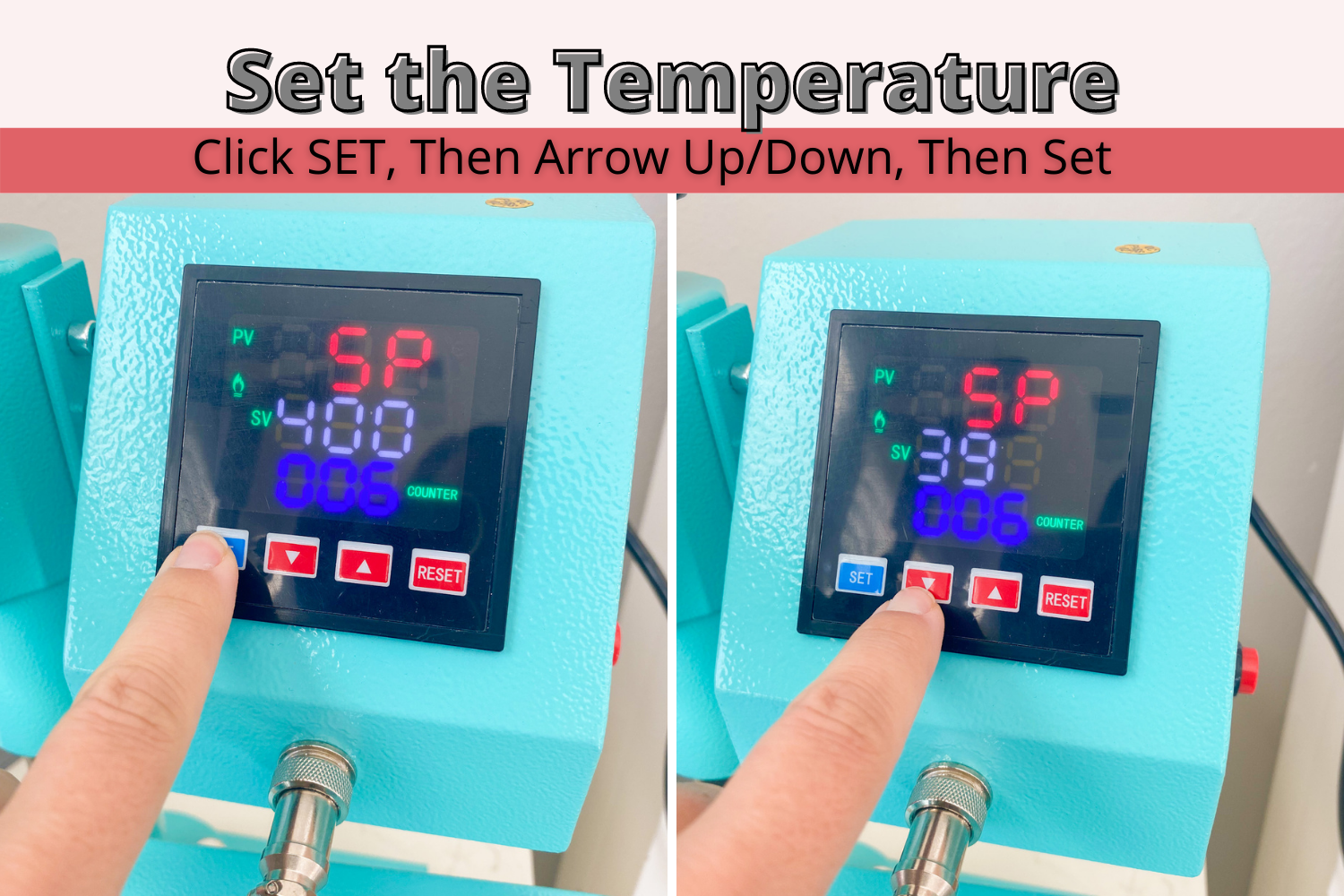 8 in 1 Heat Press Machine Manual Timer! How to Set It, Start It, and