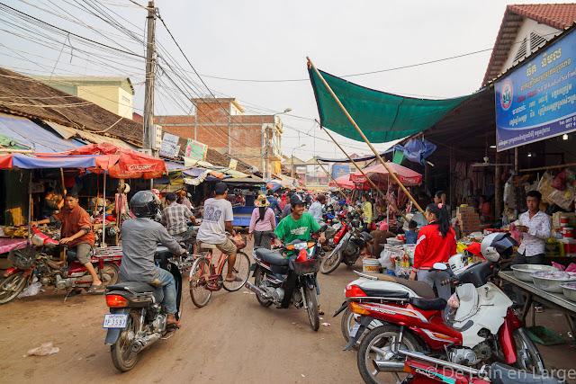 Marche de Phsar Leu - Siem Reap - Cambodge