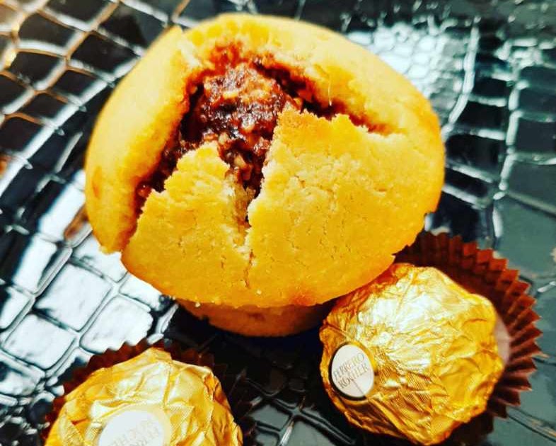 MUFFINS AUX FERRERO ROCHER MUFFINS AUX FERRERO ROCHER