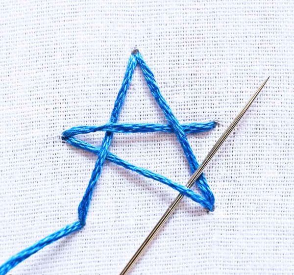 Thêu ngôi sao dệt - Hình 7