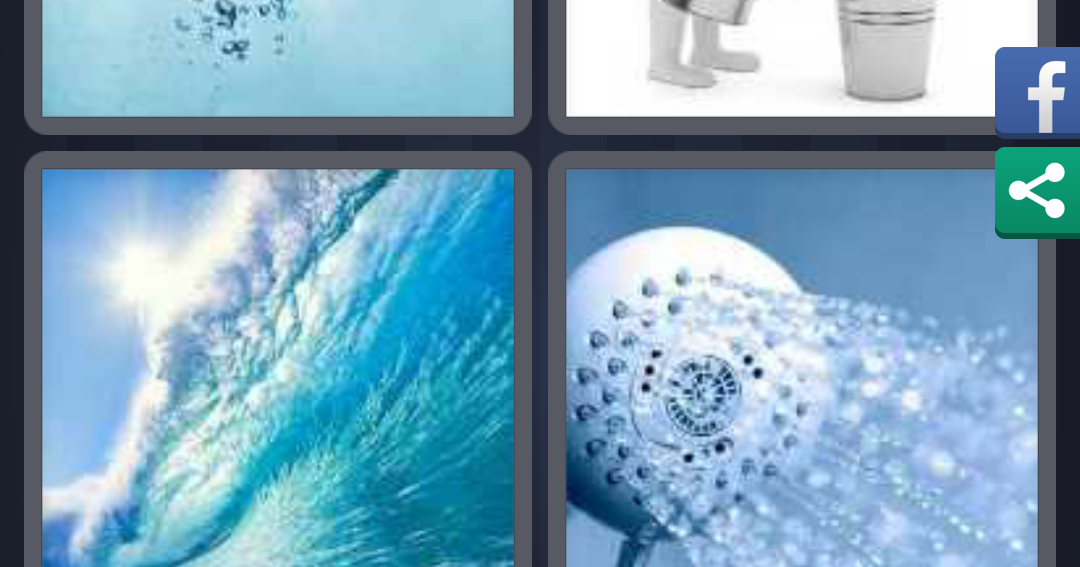 4 Pics 1 Word Answers Solutions LEVEL 8 WATER