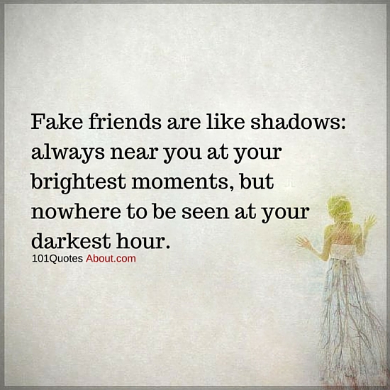 Fake Friend Quotes And Sayings