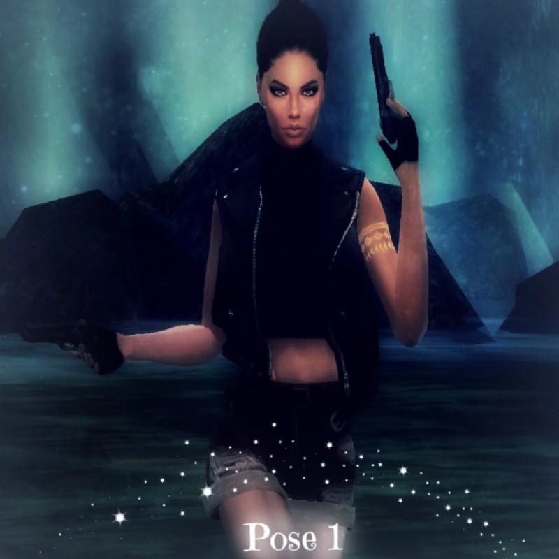 Sims 4 CC's - The Best: Tomb Raider Poses by Mysterysims
