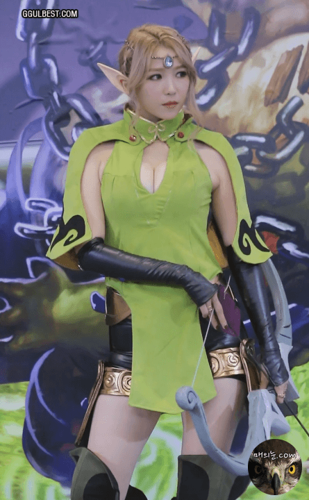 이은혜 엘프 코스프레 - 디쁠