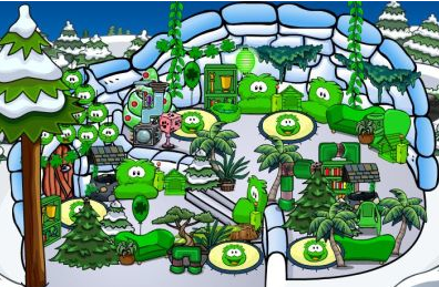 Club Penguin Cheats by Mimo777: Club Penguin March 20 Featured Igloos!