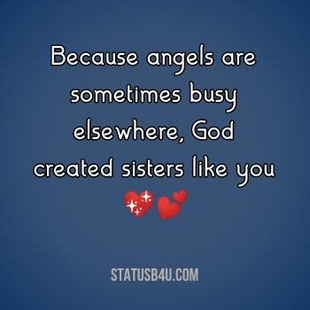 Sister Best Quotes for Facebook & Whatsapp