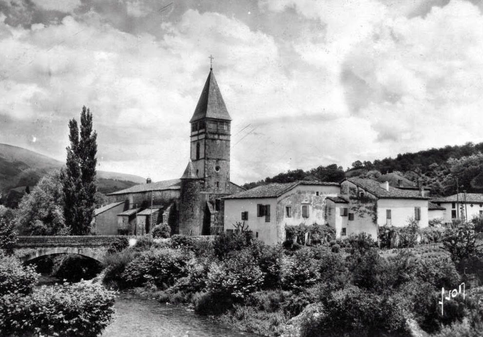 L'église de Saint Etienne de Baigorry