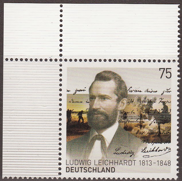 My stamp collection: Ludwig Leichhardt