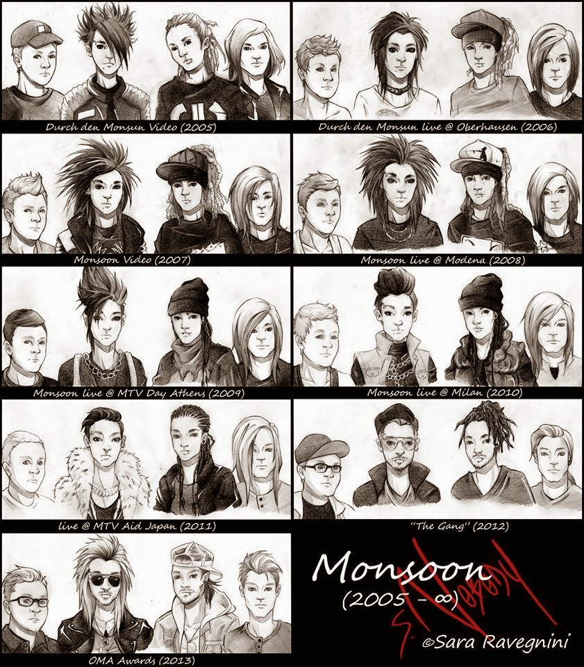 Tokio Hotel always By your side [Fanart] Tokio Hotel Monsoon (2005 ∞