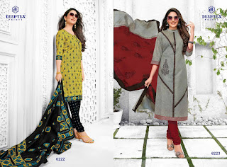 Deeptex Miss India vol 62 Cotton Dress material