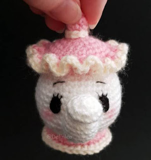 PATRON GRATIS CHIP POTTS | LA BELLA Y LA BESTIA AMIGURUMI 46129