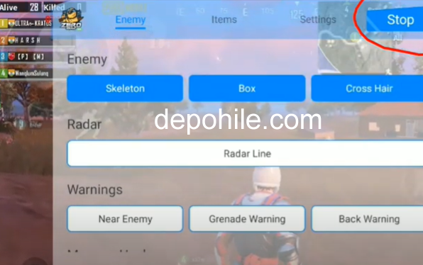 Pubg Mobile Zero 1.0 ESP Menu Hilesi İndir Rootsuz 2020 Yeni