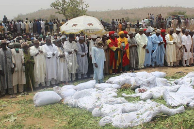 h Photos: 22 traders who died in fatal accident in Kebbi buried in a mass grave