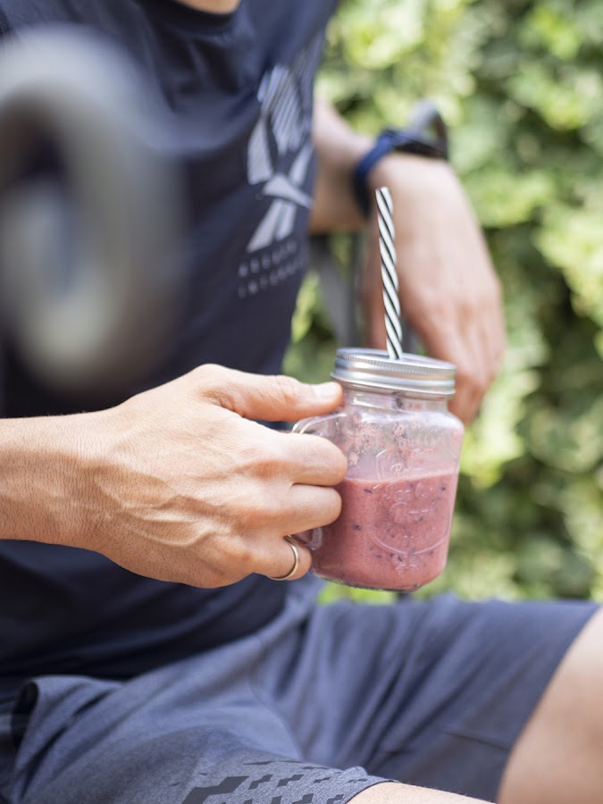 Smoothie de sandía y arándanos ¡Fresco y ligero!_12