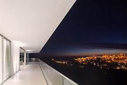villa escarpa modern martins mario luz portugal night overhanging portuguese access above incredible balcony architecture aesthetics email