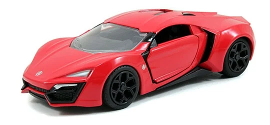 Lykan Hyper Sport coleccion rapido y furioso, coleccion rapido y furioso jada toys, coleccion rapido y furioso 1/32, Lykan Hyper Sport