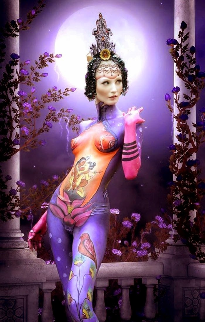 Бодиарт фестиваль в Австрии. World Bodypainting Festival