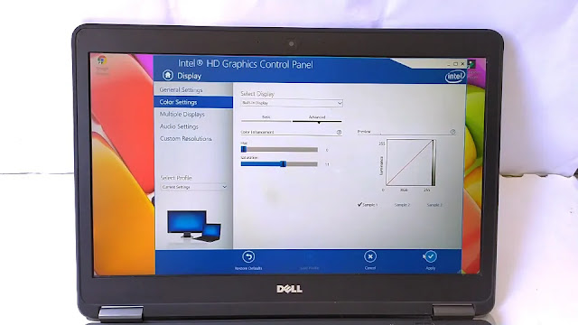 increase saturation here how to increase saturation in windows 10