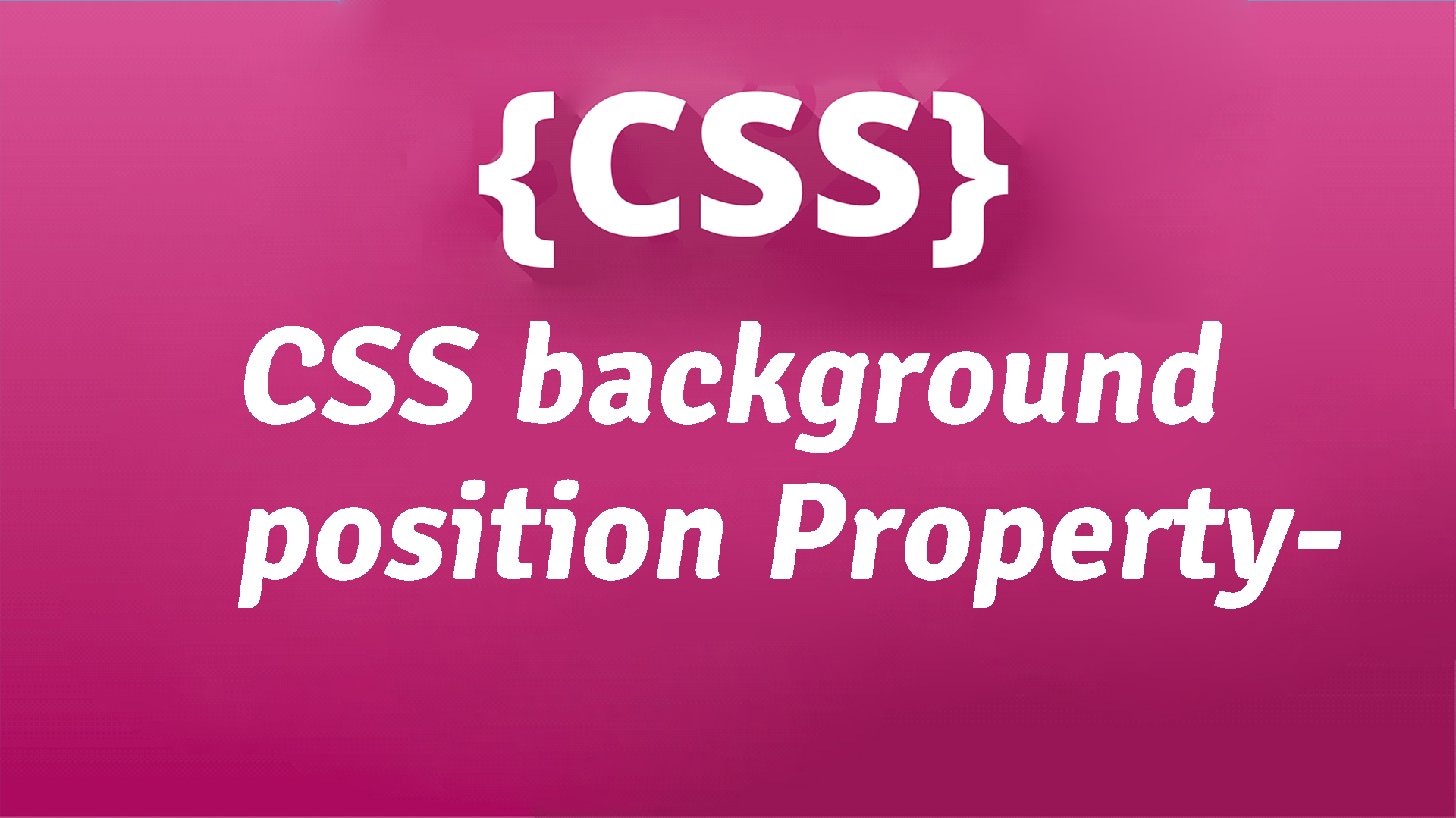 Css Background Position Property