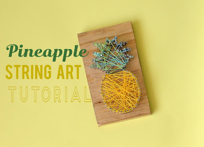 easy diy string art tutorial