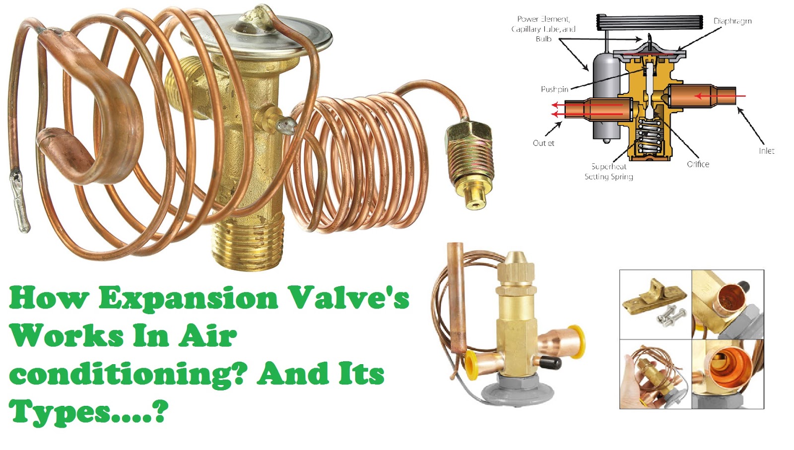 HowMechanismWorks ?: How Expansion Valve's Works In Air conditioning