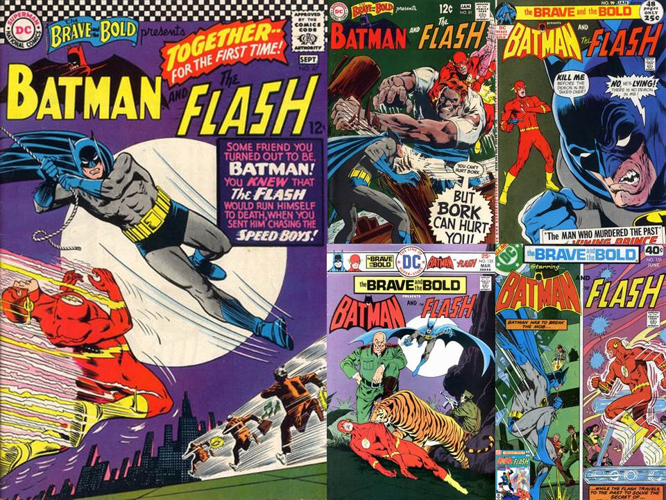 Dave's Comic Heroes Blog: Flash Facts: Flash Meets Batman