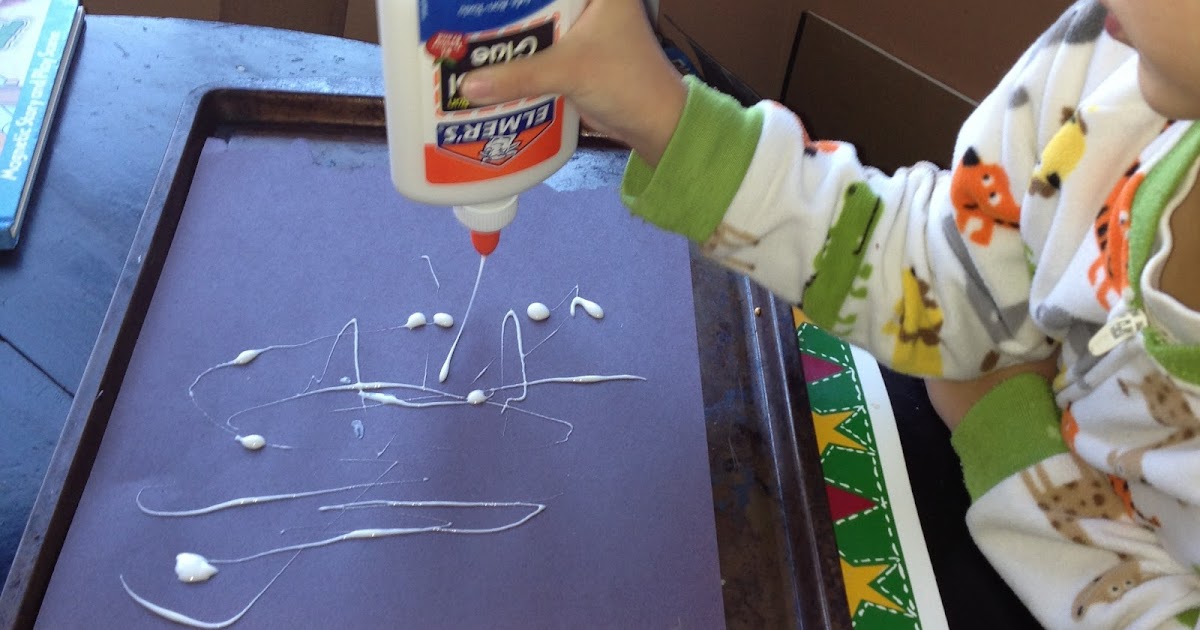 Are You Sure About That Salt Glue and Paint Toddler Project