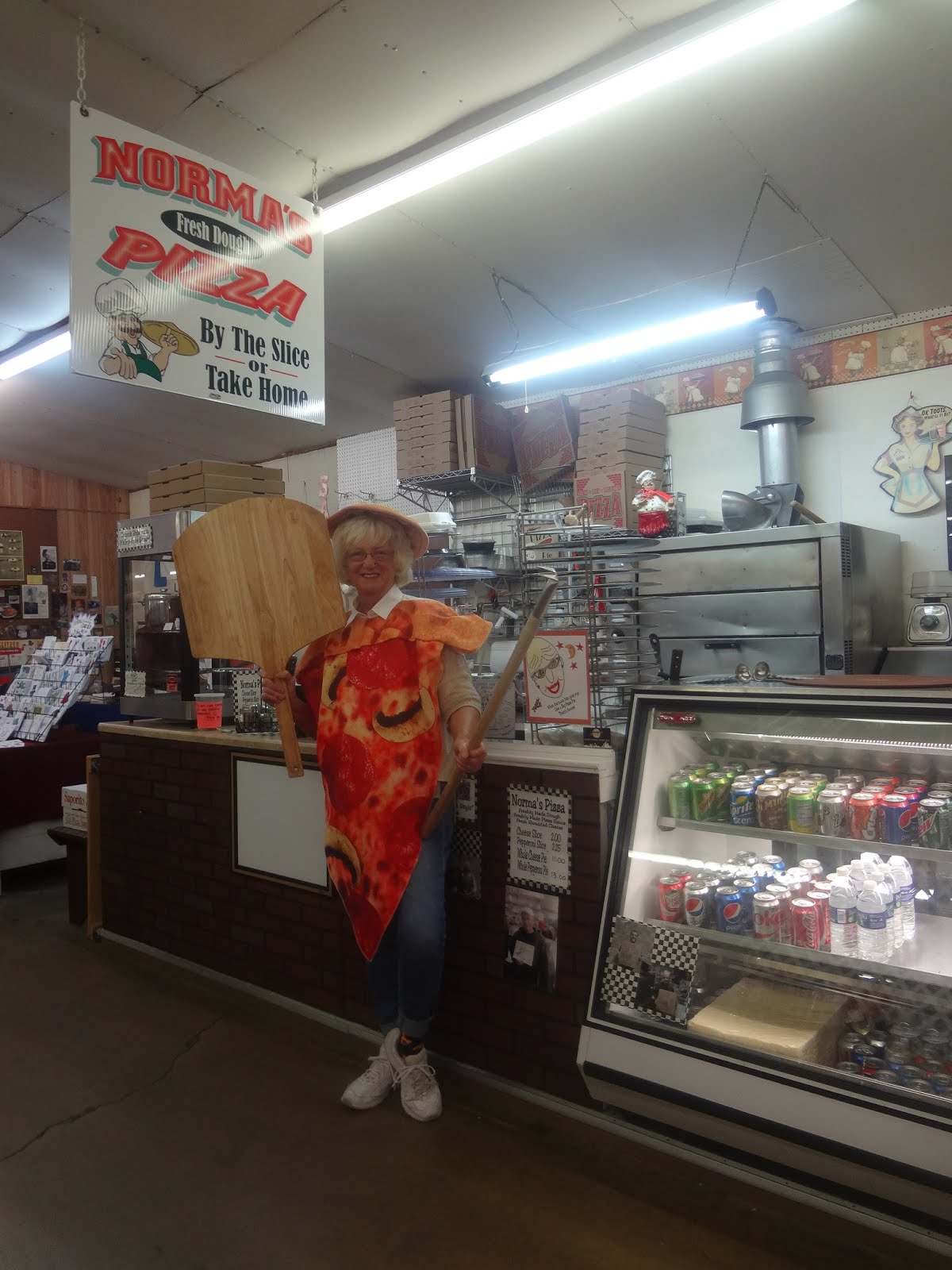 Learning Knowledge to Make Pizza "Two Bill's" pizza, made with