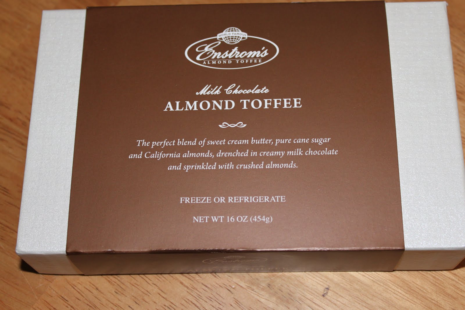 Susan's Disney Family: Enstrom's Almond Toffee - Review (and a giveaway)