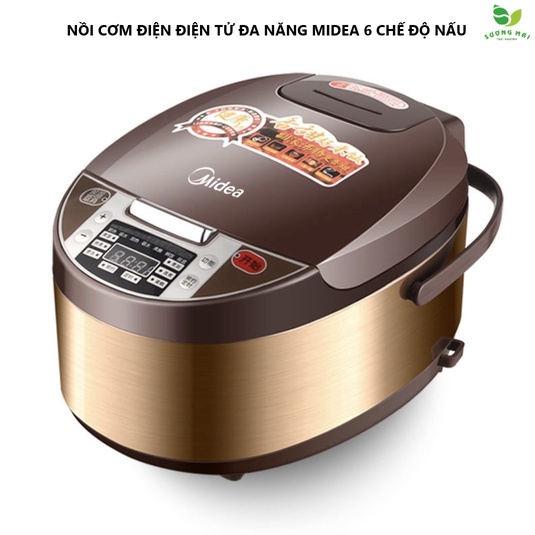 NỒI CƠM ĐIỆN ĐIỆN TỬ ĐA NĂNG MIDEA 1.8L