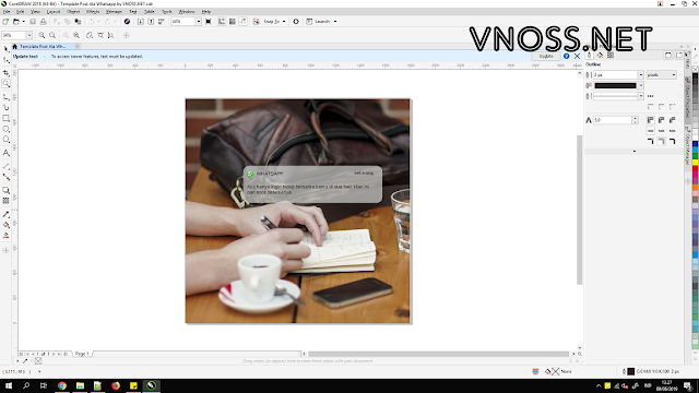 Halaman Kerja Corel Draw