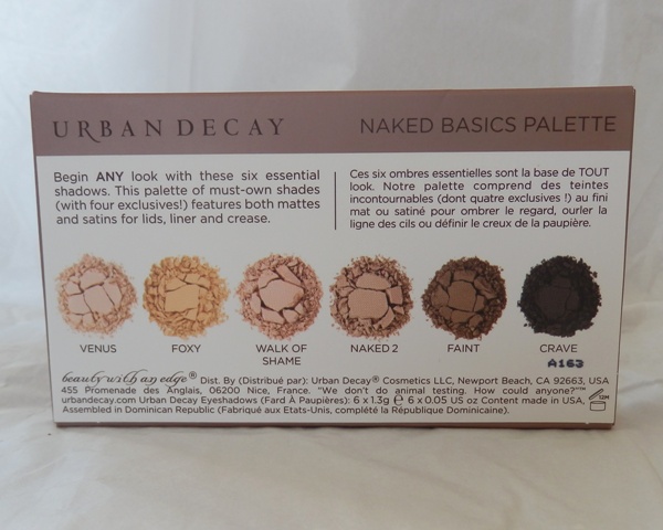 Urban Decay Naked Basics Palette Review - themakeupnut