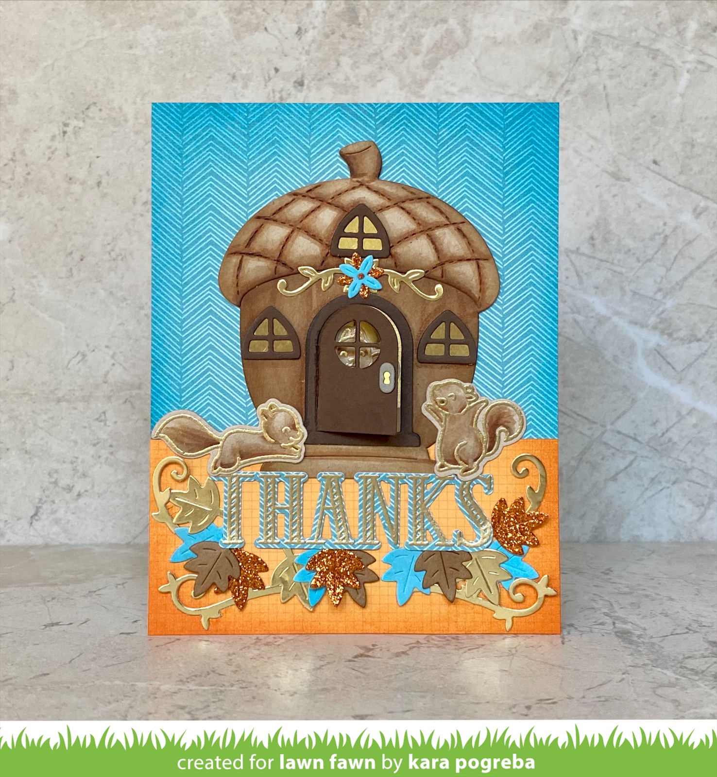 Kara Lynne's Card Designs Lawn Fawn Fall/Winter Release Inspiration