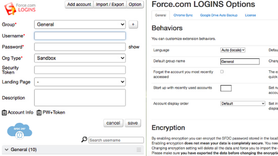 Force.com LOGINS, salesforce login credential