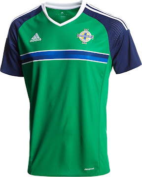 北アイルランド代表 EURO 2016 ユニフォーム-ホーム