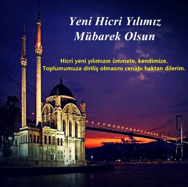 Hicri Yılbaşı Kutlu Olsun Resimli Tebrik Kartları