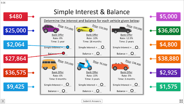 Simple Interest Online Game
