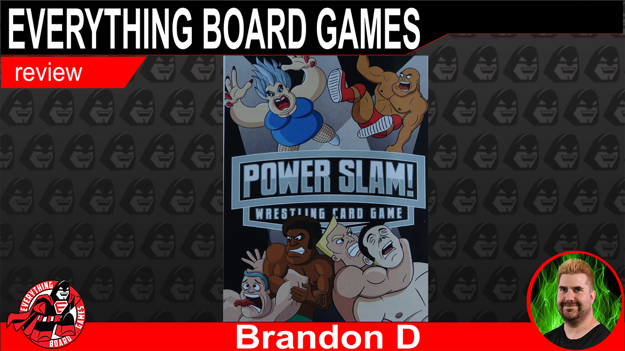 Power Slam! Wrestling Card Game Kickstarter Preview and How to Play Video