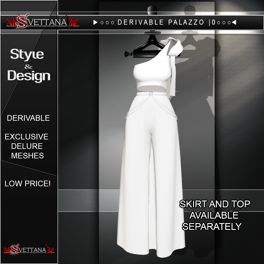 DERIVABLE PALAZZO - SVETTANA SHOP