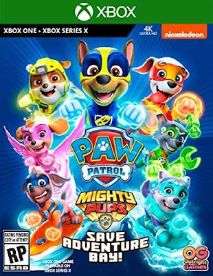 Paw Patrol Mighty Pups Save Adventure Bay Game Cover Xbox