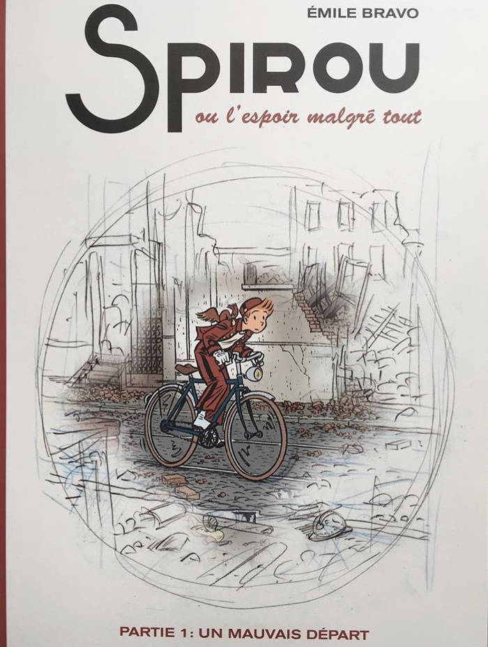 Spirou L'espoir Malgré Tout Tome 4 Sortie Les épatantes aventures d'Emile Bravo - Blog non Officiel: Couverture