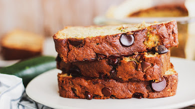 Zucchini Chocolate Chip Banana Bread